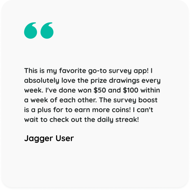 Image Showing a User's Review About Earnings in Jagger US