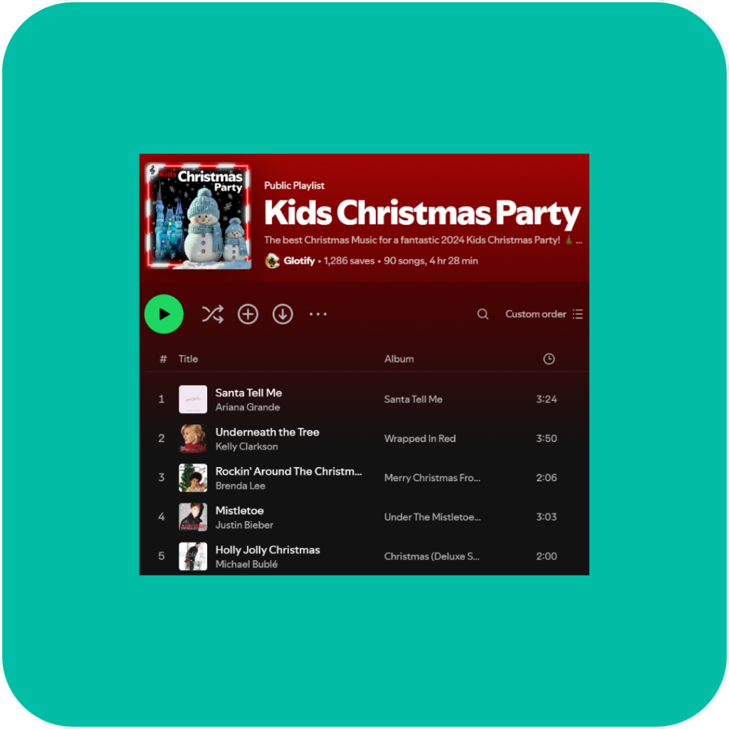 Top 10 Spotify Christmas Playlists to Brighten Your Holidays with Jagger's Gift Card Rewards (5)